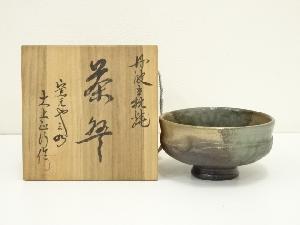 丹波立杭焼　十四代　大上正行造　茶碗（共箱）